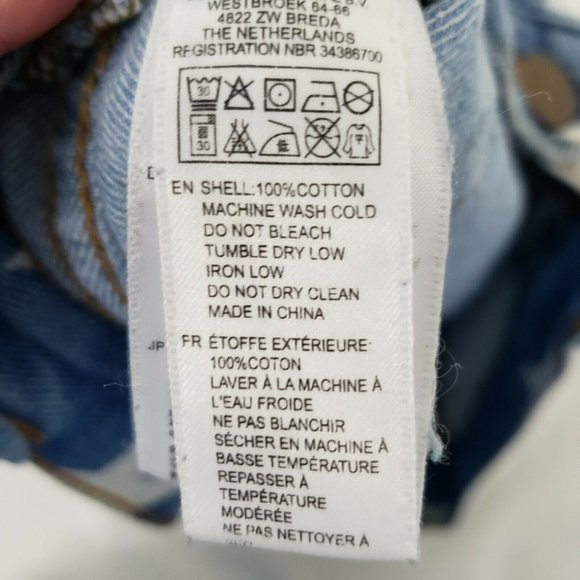 Forever 21 Stars Jean Shorts Women Size 25 - Picture 4 of 4